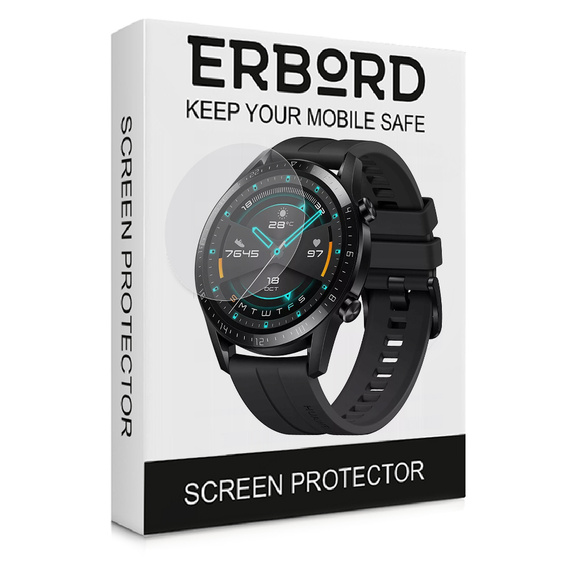 3x ERBORD hydrogel film for Huawei Watch GT 2 46mm