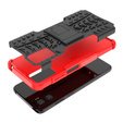 Case for Motorola Moto E22 / E22i, Tire Armor, black / red
