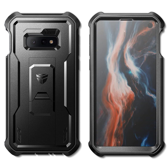 Armored case for Samsung Galaxy S10e, Dexnor Full Body, black