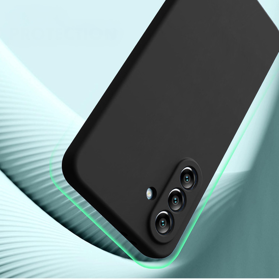 Case for Samsung Galaxy A56 5G, Silicone Lite, black