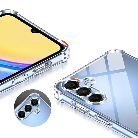 Case for Samsung Galaxy A16, Dropproof, transparent
