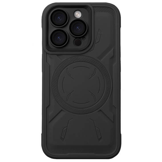 Case for iPhone 15 Pro Max, ERBORD Armor Mag, black
