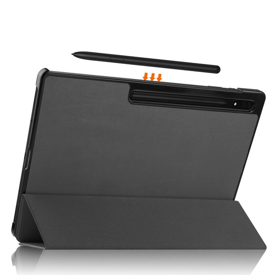 Case for Samsung Galaxy Tab S9 Ultra, Smartcase, grey
