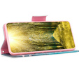Flip case for Samsung Galaxy A55 5G, Wallet, Sakura, blue