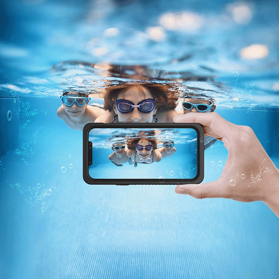 IP68 Waterproof Case for iPhone 12 Pro, black