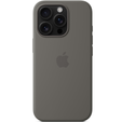 Genuine Apple Silicone Case MagSafe for iPhone 16 Pro, Stone Gray MYYL3ZM/A