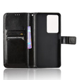 Flip case for Realme 14X / Realme C75, Crazy Horse Wallet, black