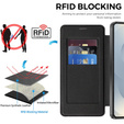 RFID Wallet MagSafe Flip Case with Camera Protection for Samsung Galaxy S26 Plus, Black