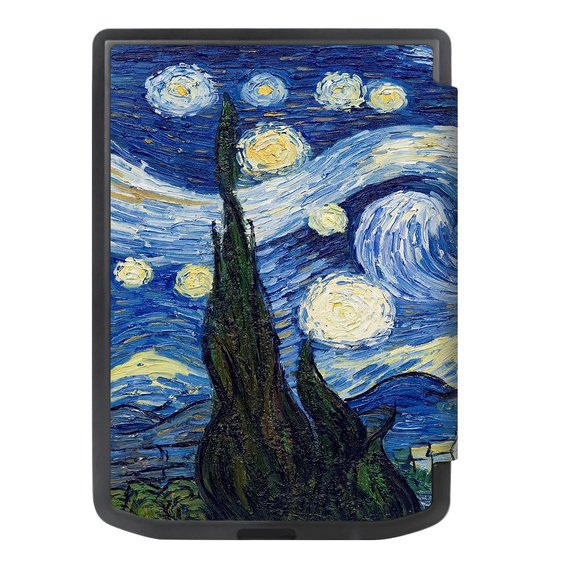 Case for PocketBook Verse / Verse Pro, Smartcase, oil painting
