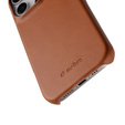 MELKCO case for iPhone 16 Pro, Waxy Textured, brown