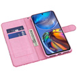 Flip case for Motorola Moto E22 / E22i, Wallet Butterfly, blue
