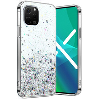 Case for Huawei Nova Y61, Glittery, transparent