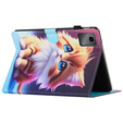 Case for Lenovo Tab M11, with flap, cat