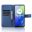 Flip case for Motorola Moto G24 / G24 Power / G04, Wallet Smart Magnet, blue