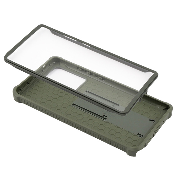 Armored case for Samsung Galaxy Note 20 Ultra, Dexnor Full Body, green
