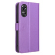 Flip case for Oppo A17, Wallet Smart Magnet, purple