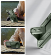 Armored case for Samsung Galaxy S24, Dexnor Full Body (Two Frames), green