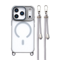 Case with stand and detachable lanyard, for MagSafe for iPhone 17 Pro Max