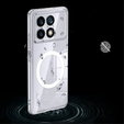 Case for Xiaomi Poco F6 Pro, Fusion Hybrid, for MagSafe, transparent