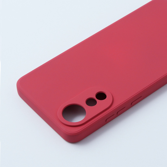 Case for Oppo A78 4G, Silicone Lite, red