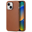 Case for iPhone 14, Dux Ducis Max Naples, brown