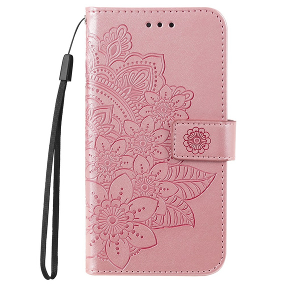 Flip case for Xiaomi Redmi 13C / Poco C65, Mandala Flower, pink