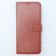 Flip case for Xiaomi 13T / 13T Pro, Crazy Horse Wallet, brown