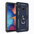 Armor Case for Samsung Galaxy A20E, Nox Case Ring, blue