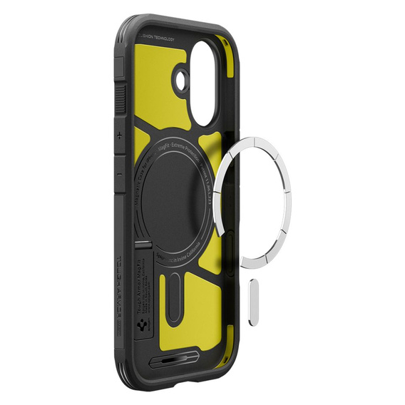 Spigen Case for iPhone 17, Tough Armor T MagSafe, Black