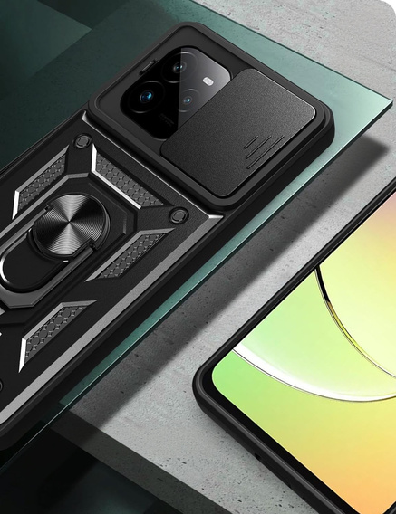 Case for Realme GT 7 Pro, CamShield Slide, black