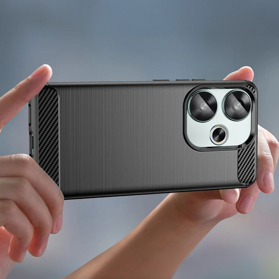 Case for Xiaomi Redmi 13, Carbon, black