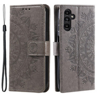 Flip case for Samsung Galaxy A55 5G, Mandala Flower, green