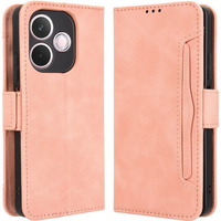 Flip case for Oppo A5 Pro 5G, Card Slot, pink