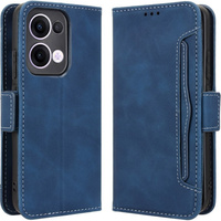 Flip case for Oppo Reno 13, Card Slot, dark blue