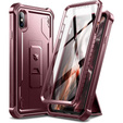 Armored case for iPhone XS Max, Dexnor Full Body, red