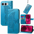 Flip case for T Phone 3 5G, Butterfly, blue