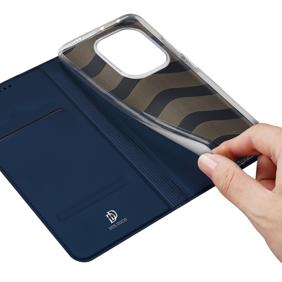 Dux Ducis Case for Xiaomi Poco F6, Skinpro, dark blue