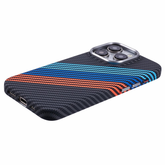MagSafe's iPhone 13 Pro Max Case, Carbon Fiber, dark blue