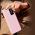 Flip case for Samsung Galaxy S23 Ultra, Smart View Wallet, pink