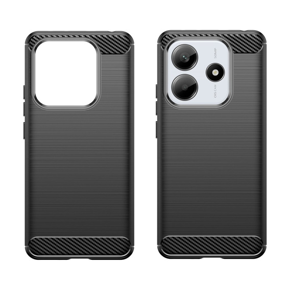 Case for Xiaomi Redmi Note 14 5G, Carbon, black