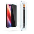 Spigen Glas.TR "EZ FIT" privacy tempered glass HD for iPhone Air (2 pcs)