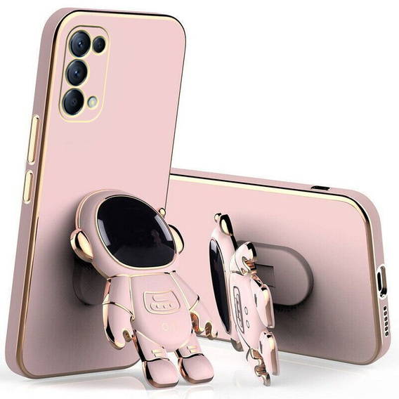 Case for Oppo A74 5G, Astronaut, pink