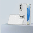 Case for Samsung Galaxy S25 Edge, Glittery Powder, transparent