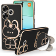 Case for Xiaomi Redmi 13, Bunny, black