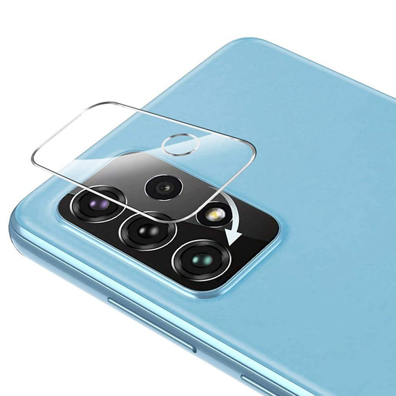Tempered Camera Glass for Samsung Galaxy A53 5G, blue