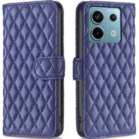 Flip case for Xiaomi Redmi Note 13 Pro 5G, Wallet, BINFEN COLOR, blue