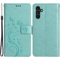 Flip case for Samsung Galaxy A14 4G/5G, Mandala Flower, green