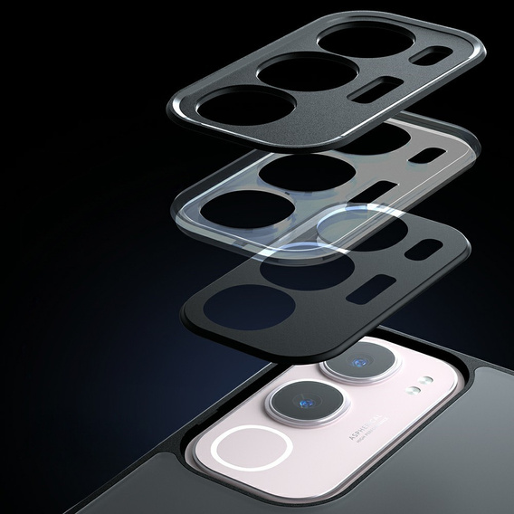 Case for Vivo Y19s, Fusion Hybrid, transparent