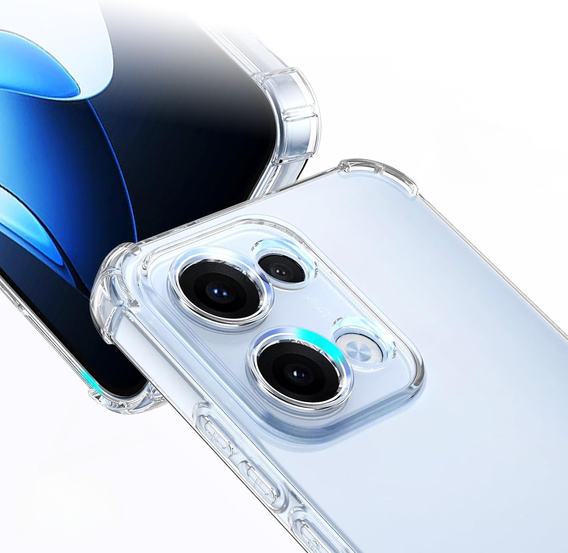 Case for Oppo Reno 13, Dropproof, transparent