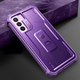 Armored case for Samsung Galaxy S21 FE, Dexnor Full Body, purple